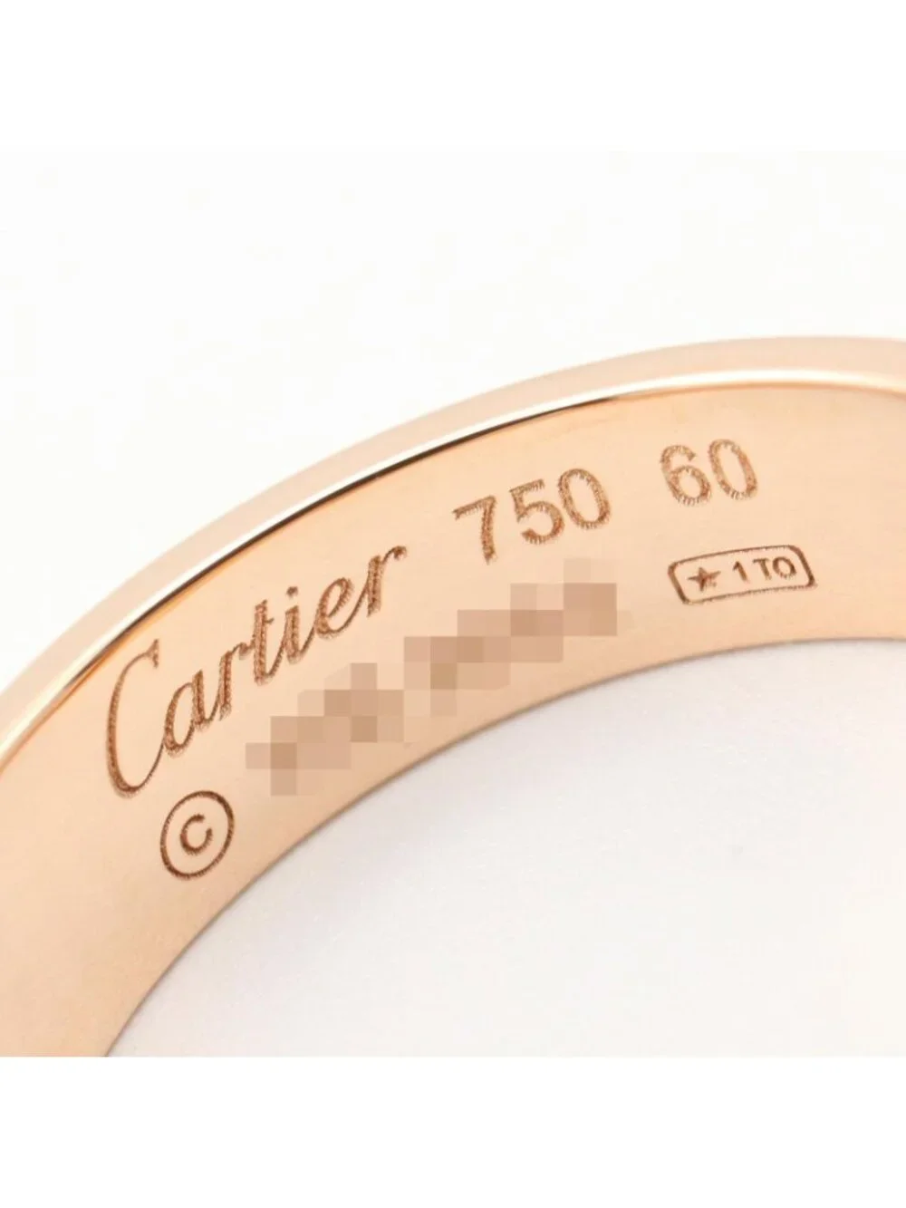 Cartier Ring Love 18k Pink Gold
